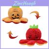 Reversible Octopus Plushie Toy Animal Stuffed Doll Birthday Gift For Kids