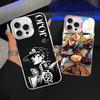 Anime J-JoJo Klassisch B-Bizarre A-Abenteuer Handyhülle Für IPhone 17 16 15 14 11 12 13 Pro Max Plus Pro Bunte Silberne Hülle