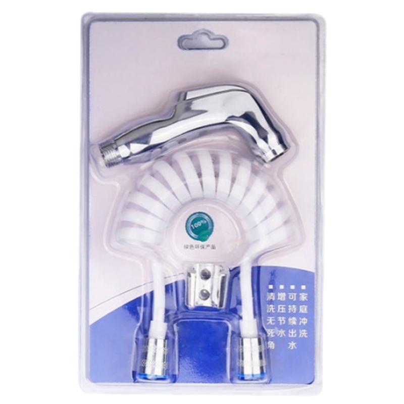 Multipurpose Handheld Bidet Sprayer ABS Toilet Flushers Pressurized Nozzle Handheld Bidet Sprays for Feminine Wash