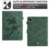 Applicable to iPad Pro 11 tablet leather case, Samsung Tab S9 skin matte embossed card holder anti-drop case