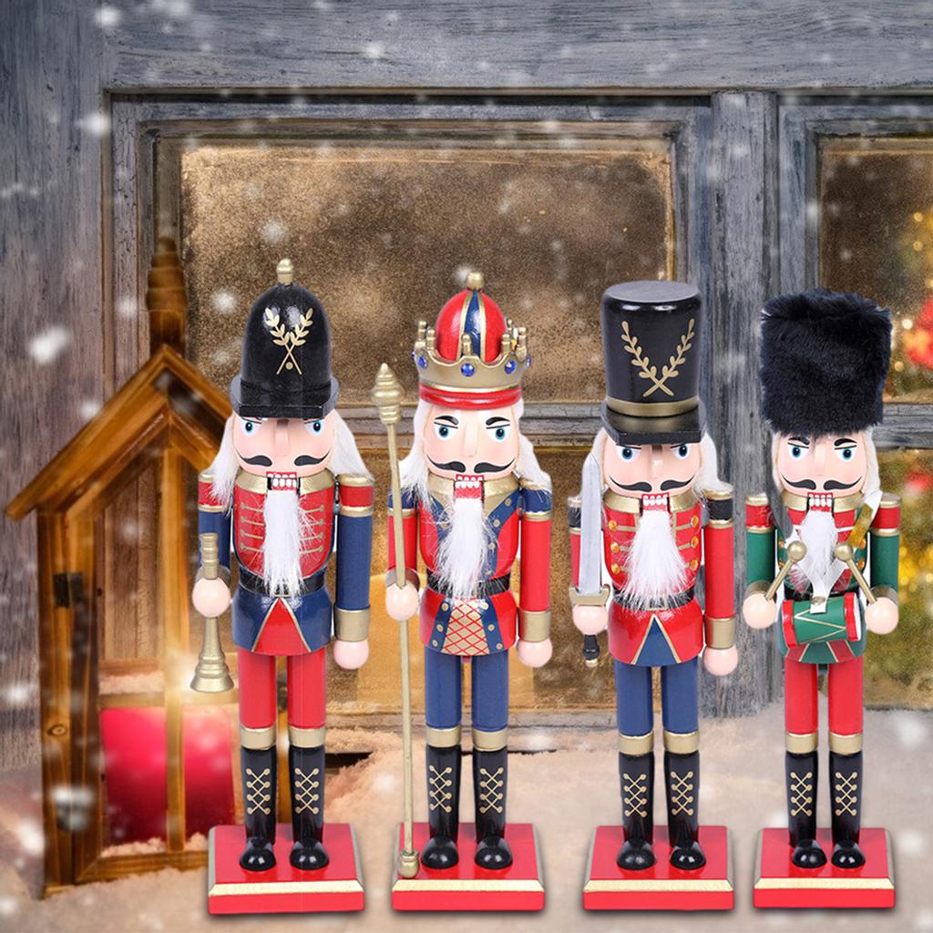 Buy Nutcracker Doll Collectible Wooden Christmas Decor Ornament at
