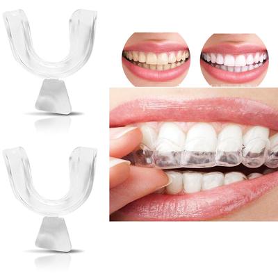 4pcs Silicone Night Mouth Guard for Teeth Clenching Grinding Dental Bite Sleep Aid