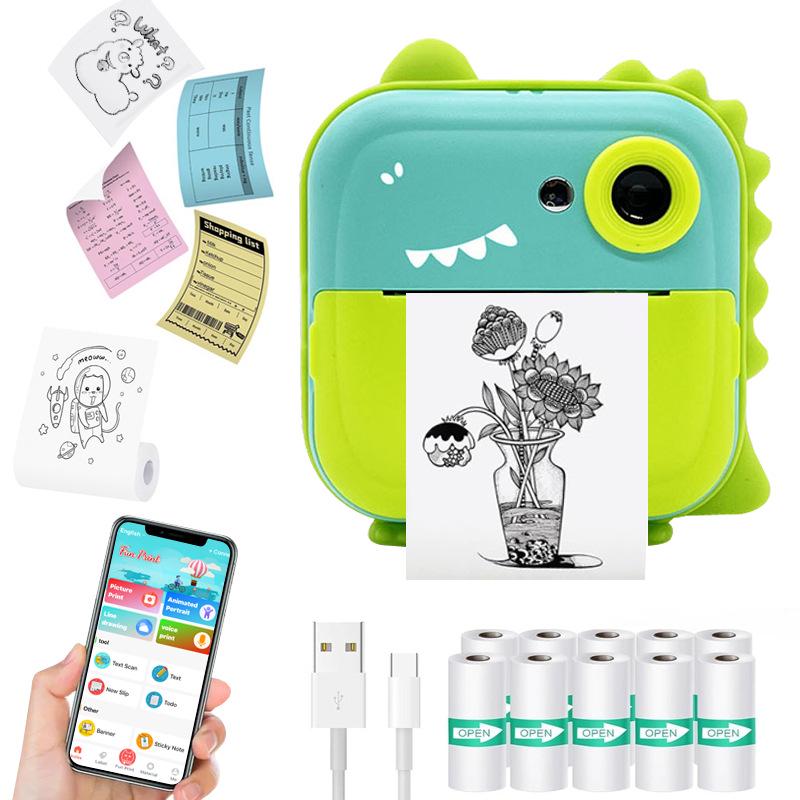 Q5 Kids Cartoon Digital Camera HD Instant Photo for Boys & Girls