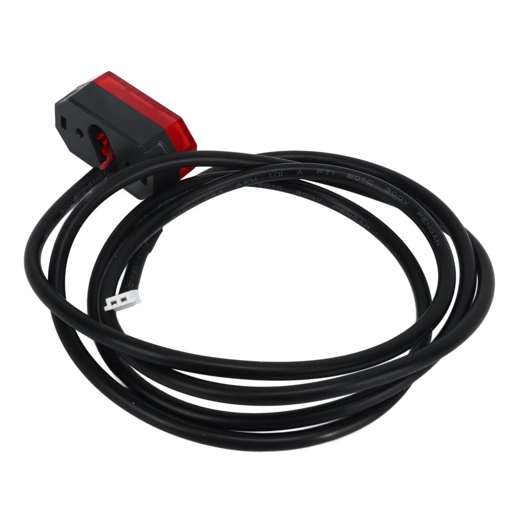 8.5in Rear Tail Light Polygon Stoplight Electric Bike Tail Lamp for 1:2 Model 4 Hole Electric Scooter