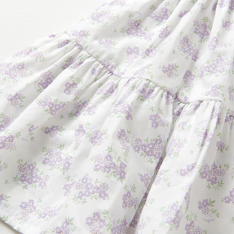 TONGTAI Baby Girl's Floral A-Line Summer Dress