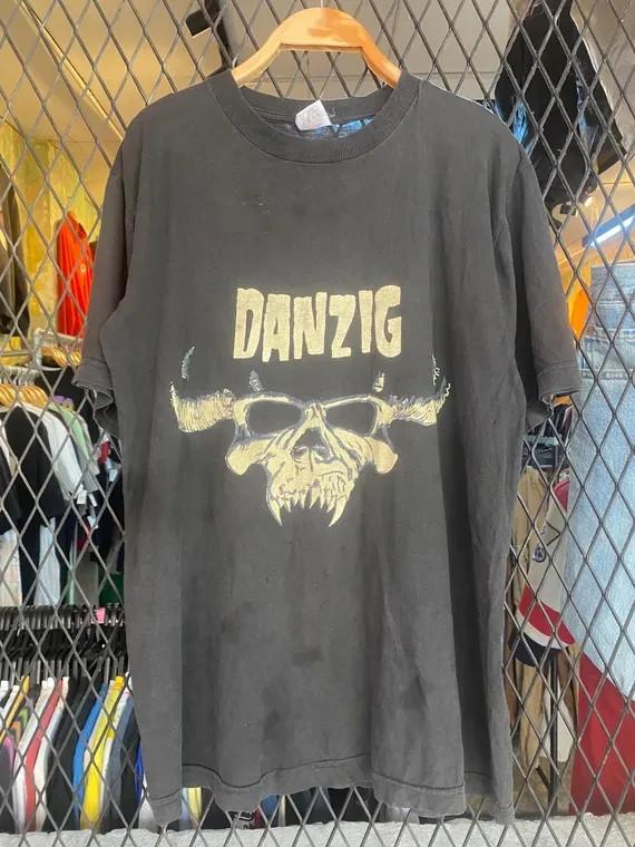 Danzig Band Big Graphic Black Color Reprint Unisex Shirt AN45621 Unisex T-Shirt M