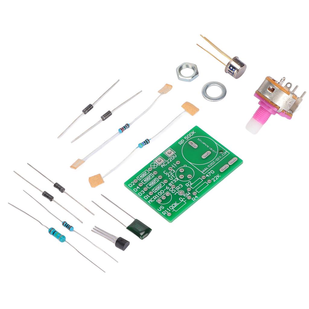 Dimmbares Schaltungsmodul-Kit Transistor Schreibtischlampe Dimmung Elektronische Produktion DIY-Platine BT33