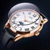 IW Automatic Mechanical Watches MIYOTA Movement Business Date Man Watch Leather Strap Waterproof Sapphire Mirror