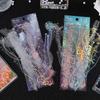 Colorful Laser Waterproof PET Journal Lace Border Stickers