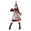 Children's Fashion Halloween Funny Costumes Horror Dolls Soul-breaking Clown Dress