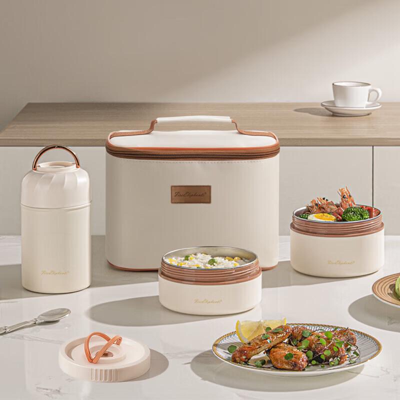 

Huoxiang Pamir 304 Stainless Steel Insulated Food Jar Set