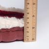 New Letter-marked Cotton Slippers Men's Solid Color Simple Velvet Thickened Winter Home Warm Feet Couple Slippers