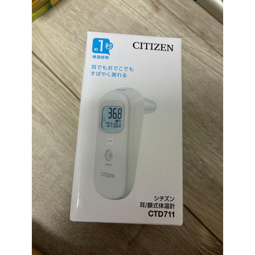 Used CITIZEN Citizen ear/forehead thermometer CTD711 Approximately 1 second temperature measurement