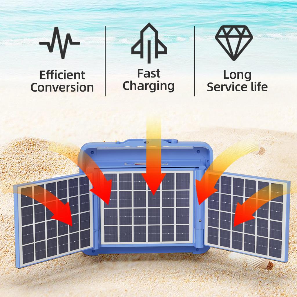 288LED Floodlight USB Rechargeable Camping Lamp IP66 Camping Lantern Solar Work Night Light Portable Outdoor Solar Flood Light