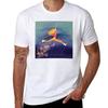 Retro Ski Girl TShirt Work Short Sleeve Cotton Top