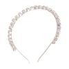 Rhinestone Headband Elastic Adjustable Exquisite Elegant Crystal Hairband for Wedding Dance Parties Photography