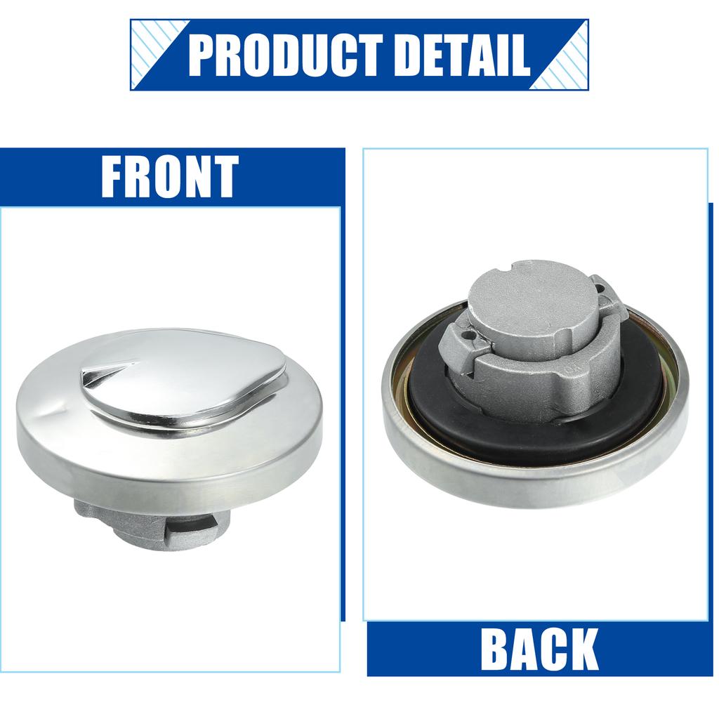 Motoforti 1 Set Motorcycle Locking Lock Fuel Plug Gas Cap Oil Fuel Tank Filler Cover with 2 Keys for Honda for