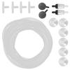 Aquarium Oxygen Tube Check Valve Fish Tank Bubble Stone Set Aquarium Accessories4m / 13.1ft Tube