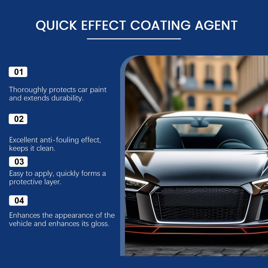 Car Coating Agent Automotive Polish Car Care Protecti Polish Wax Film Paint Care Protector Kit Accessories Paint Brightening