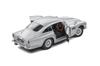 Solido Aston Martin DB5 scale diecast model 1964 James Bond car from the 007 1/18 car, (Silver Birch), movie