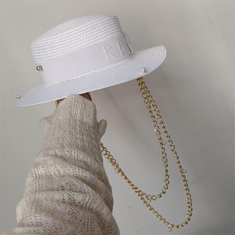 Women's Sun Hat Straw Hat  New Style Paired with Bikini Jazz Hip Hop Summer Hat Punk Fashion Style Beach Hat Church Hat