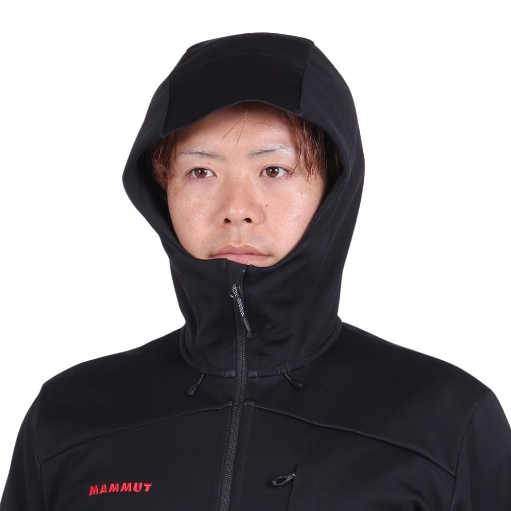 Ultimate 7 Softshell Hooded Jacket Asian Fit VII SO Hooded Jacket AF Men Classic Black [Mammut] Men's Classic/Ultimate 1011-02490