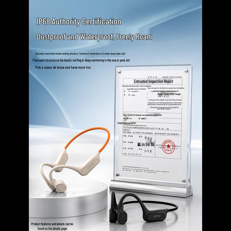 SANAG B33S Bone Conduction Sports Bluetooth Headset