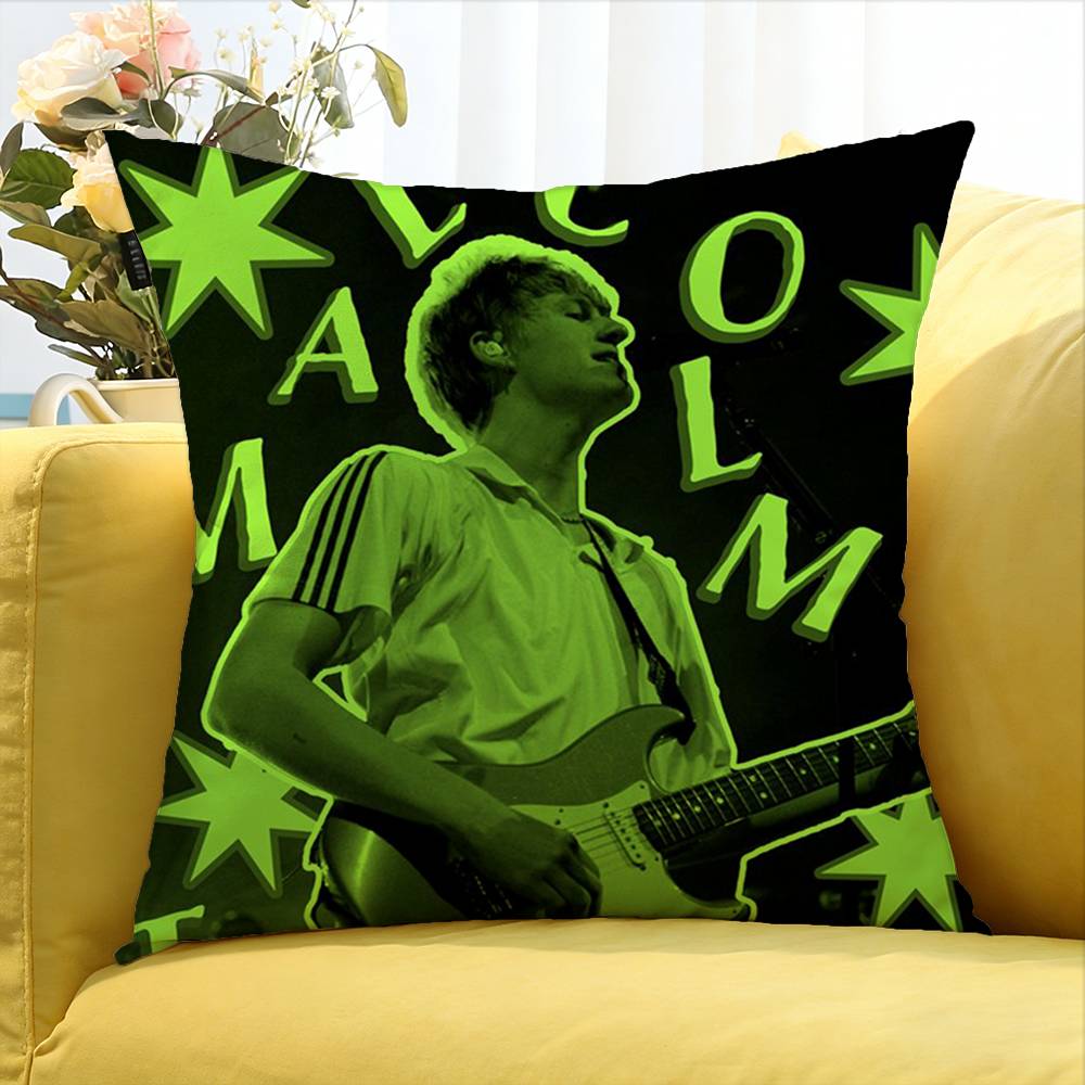 Singer Malcom Todd Various Sizes Square Pillow Case For Car Home Bedchamber Decor