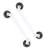 Sunroof Suction Cup Mount Bracket Multifunctional Powerful Secure Mounting Kit for RV Yacht Sedan SUV White
