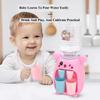 Cartoon Kids Water Dispenser Toy with 2 Cup Mini Double Headed Water Dispenser Animal Kitchen Role Play Toy for Children