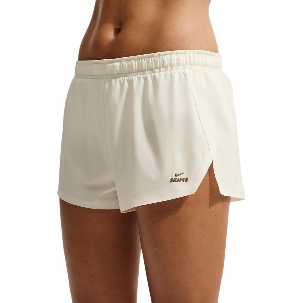 Nike X SKIMS Dri-Fit Stretch Nylon Quick-Dry Breathable Mid-Rise Loose Running Shorts Women Shorts IU2226-108