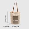 Beach Vacation Bag Mori Girl Woven Bag Summer Fresh Artistic Knitted Bag Large Capacity Tote Bag