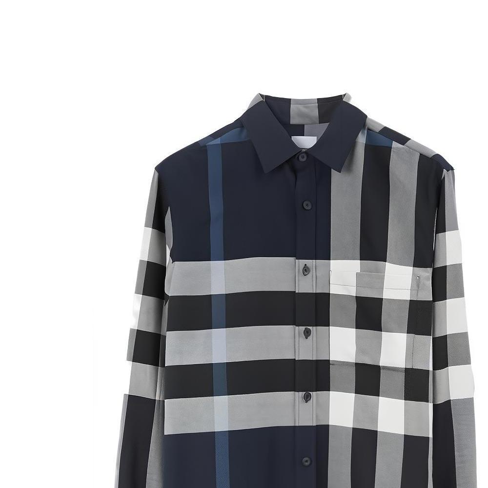 Burberry Check-Printed Buttoned Shirt 80715361