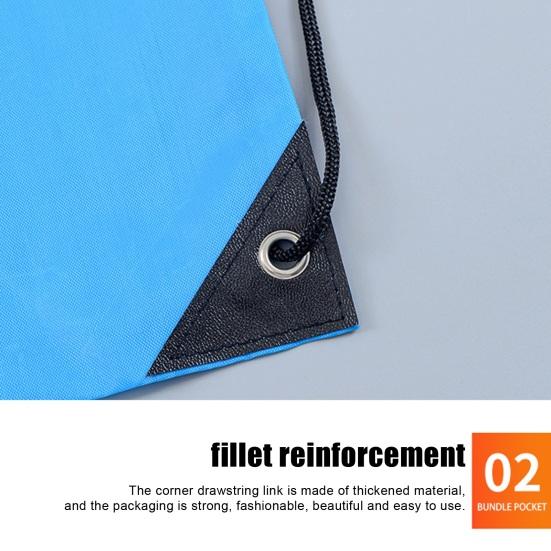 Drawstring Backpack Sports Gym Sackpack for Men Women Water Resistant String Bag for Camping Hiking Swimming