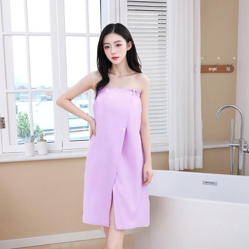 Unisex Quick-Dry Pure Cotton Gauze Bath Towel & Wearable Bathrobe