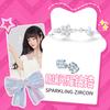 barbie Bracelet Taro Fairy Butterfly Flowers, Stars and Moon Full Diamond Design Ins Style High-Level Sense Dreamy Cute Sweet Daily Simple T-Ba251044