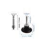 2Inch 50MM Wool Felt Polishing Discs Round Wheel 1/10/12/22Pcs with 1/4" Shank Disc Holder for Polishing Variety Surface