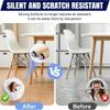 20Pcs Table Chair Foot Round Sliders Legs Pads with M6 Thread for Chairs Tables Sofas Protect Floors Reduce Noise