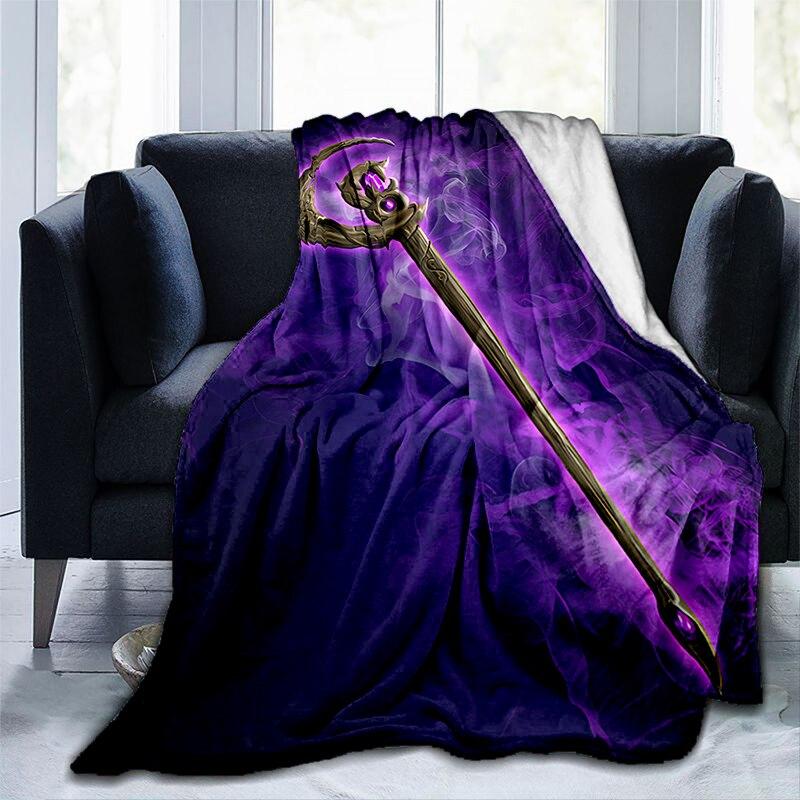 Umelecky potlačená deka na zbrane flanel Mäkká plyšová rozkladacia pohovka vrhacie deky Gedruckt Bettdecke pohovka Geschenk Dropshopping