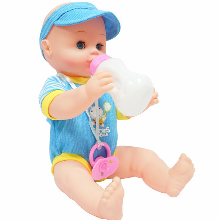 NPK Beba e faça xixi realista silicone bebê boneca vinil realista bebê menina menino
