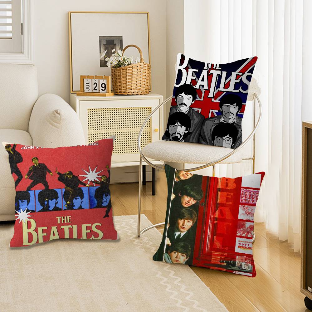 Fine Glasses Unisex Band T-The Cool B-Beatles Pillowcase Toon Gift Cushion Cover Bedroom Home Sofa Chair Seat Decor Pillow Case