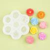 3D Flower Silicone Mold for DIY Scented Candles, Cake Decorations, and Car Scents