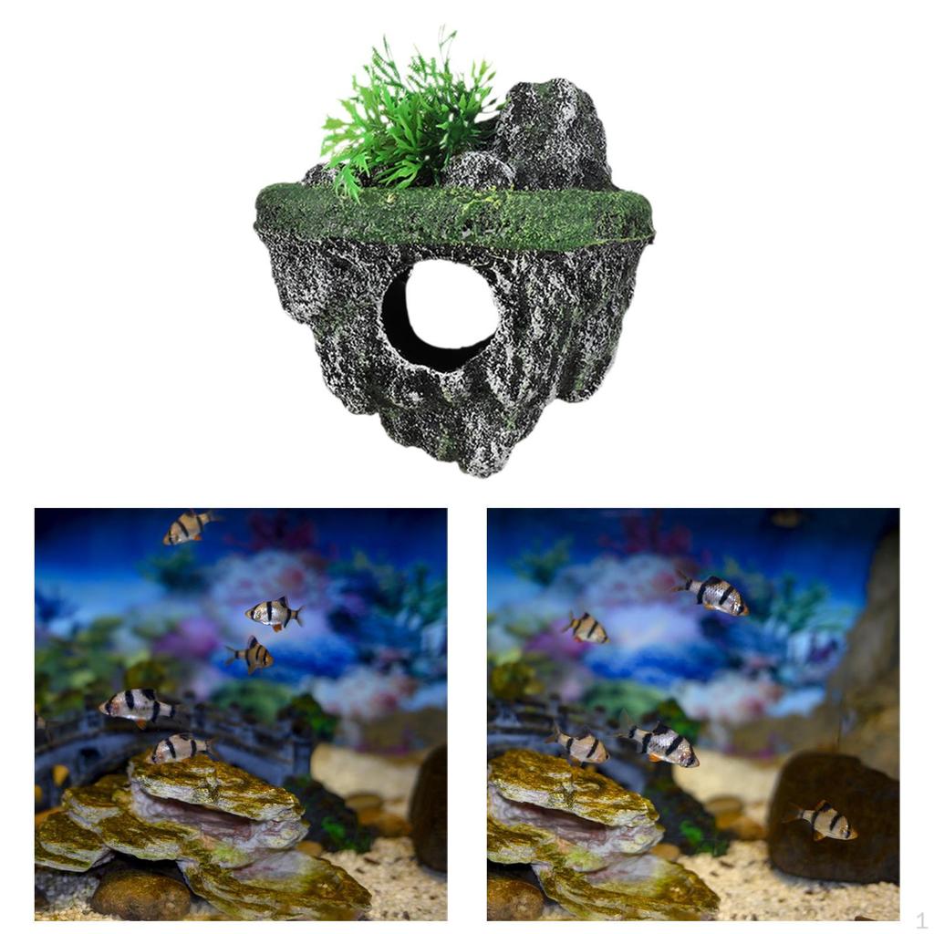 Aquarium Decor Fish Tank Decorations Landscaping Decoration Stone Ornament for
