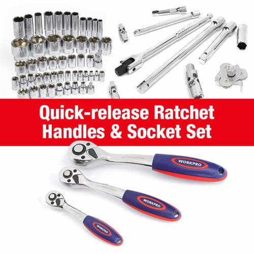 WORKPRO Socket Wrench W003025AJ 123-piece set