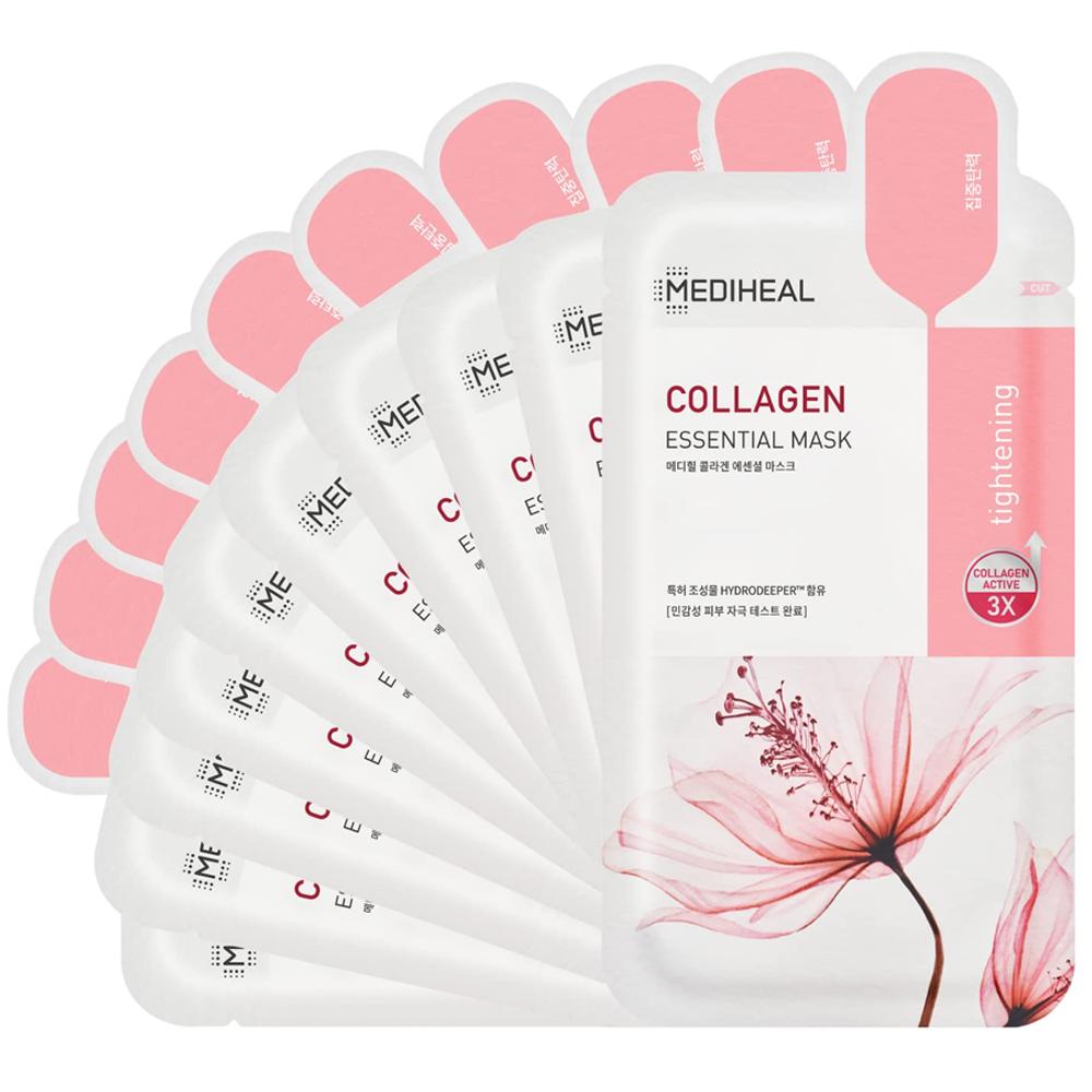 

10 шт._[MEDIHEAL] Коллагеновая эссенциальная маска 10pcs Mask