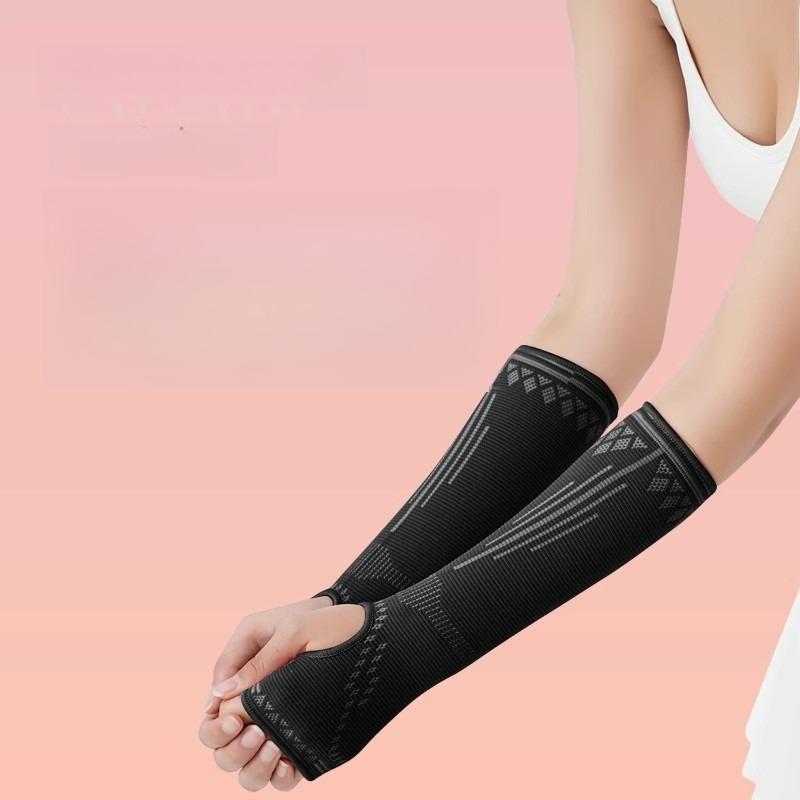 

Спортивные налокотники Накладка на локтевой сустав Женские накладки на руки Фитнес Защитная накладка Баскетбольные накладки на руки Бадминтонные накладки на руки L