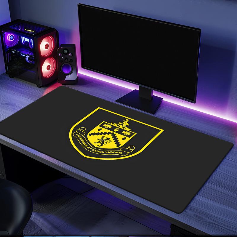 Football Club Burnley Mouse Pad, Rubber Base, Mouse Pad for Gamers and Office Use, Gaming Desk , Easy To Clean Mat Christmas Fan Gifts