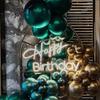 44 Piece Mixed Color Green Balloon Set, Suitable for Birthdays, Weddings, Parties, Graduation Ceremonies
