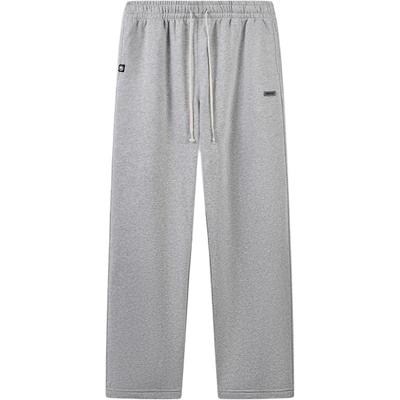 Men's Pants BADFIVE Casual Pants Men's Heather Gray Lunar Surface Mixed Gray Moderate Straight Fit