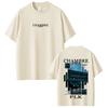 Rapper PLK Chambre Album Graphic Tshirt Summer Unisex Women Hip Hop Fashion Pop Music Tshirt Male Vintage Oversized Streetwear